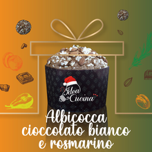 Carica l'immagine nel visualizzatore di Gallery, Gusto albicocca, cioccolato bianco e rosmarino g 750