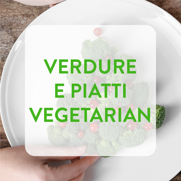 Burger vegetariano e ratatouille di verdure
