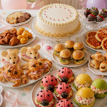 Carica l'immagine nel visualizzatore di Gallery, Piccoli in Festa – buffet di compleanno per bambini, foto indicativa

